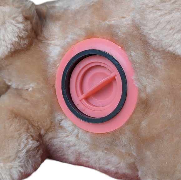 Mary Meyer Vintage Plush Pig Piggy Bank With Stopper Stuffed Animal - Picture 11 of 13